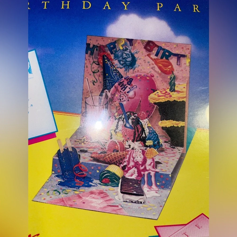 🎈New Pop Shots Birthday Party Pop-Up Card